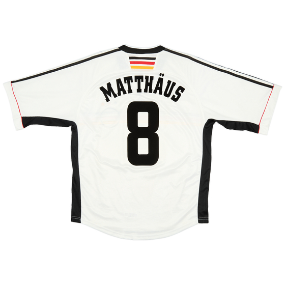 1998-00 Germany Home Shirt Matthaus #8 - 8/10 - (L)