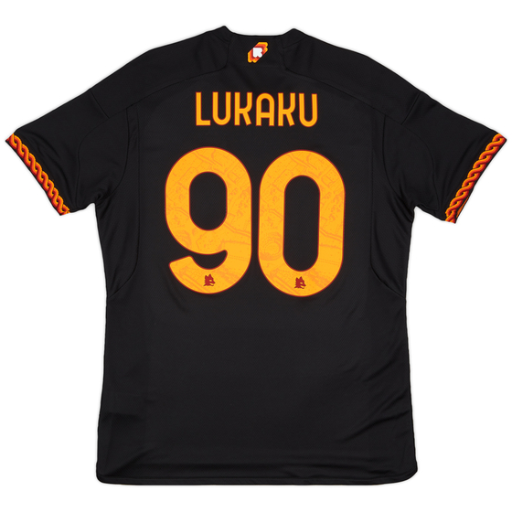 2023-24 Roma Third Shirt Lukaku #90