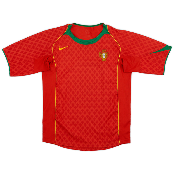 2004-06 Portugal Home Shirt - 5/10 - (XL.Boys)