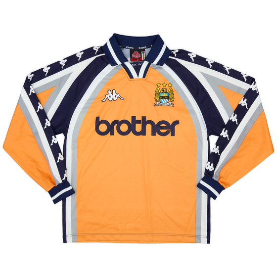 1997-99 Manchester City GK Shirt - 10/10 - (S)