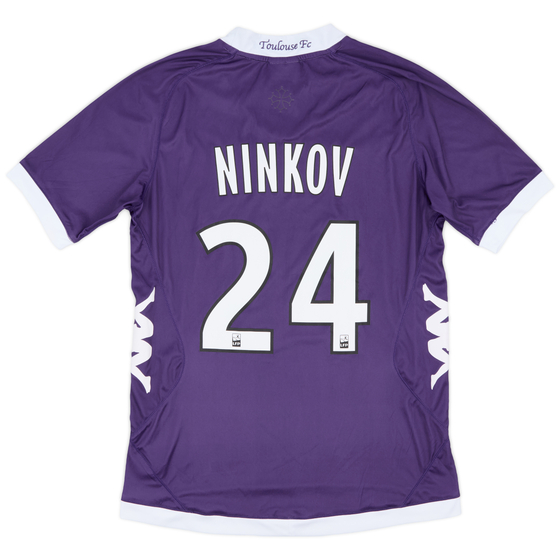2012-13 Toulouse Home Shirt Ninkov #22 - 8/10 - (M)