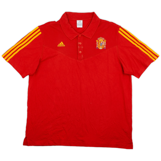 2008-09 Spain adidas Polo Shirt - 7/10 - (XL)