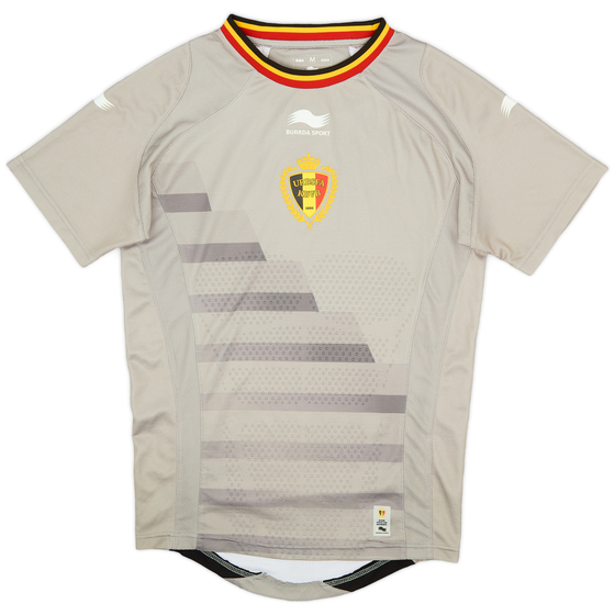 2014-15 Belgium Player Issue GK S/S Shirt - 9/10 - (M)