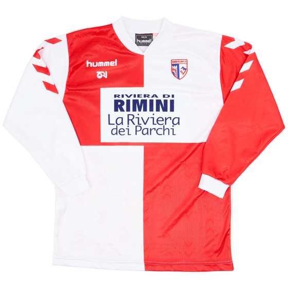 2005-06 Rimini Home L/S Shirt - 9/10 - (XS/S)