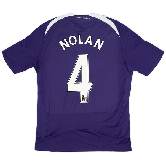2008-09 Newcastle Away Shirt Nolan #4 - 8/10 - (M)