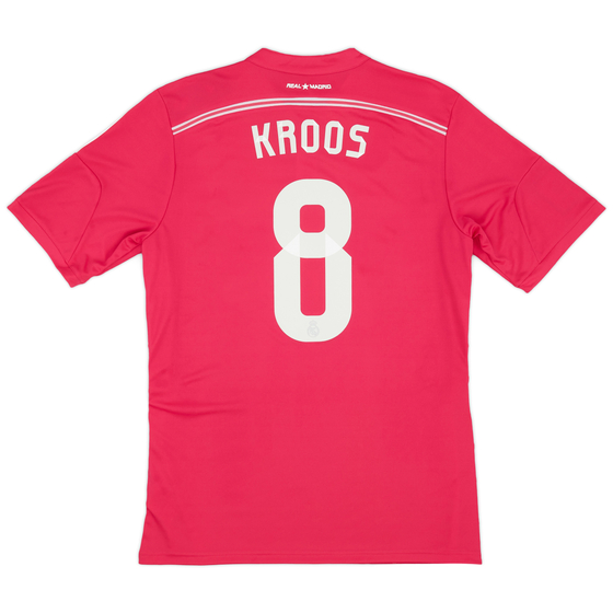 2014-15 Real Madrid Away Shirt Kroos #8