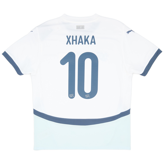 2024-25 Switzerland Away Shirt Xhaka #10