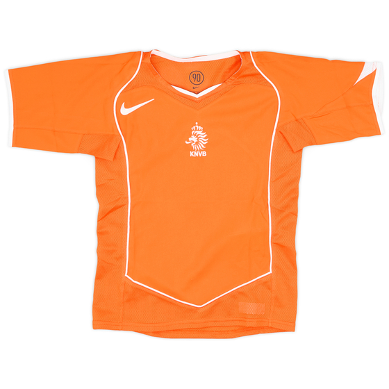 2004-06 Netherlands Home Shirt (XS.Boys)