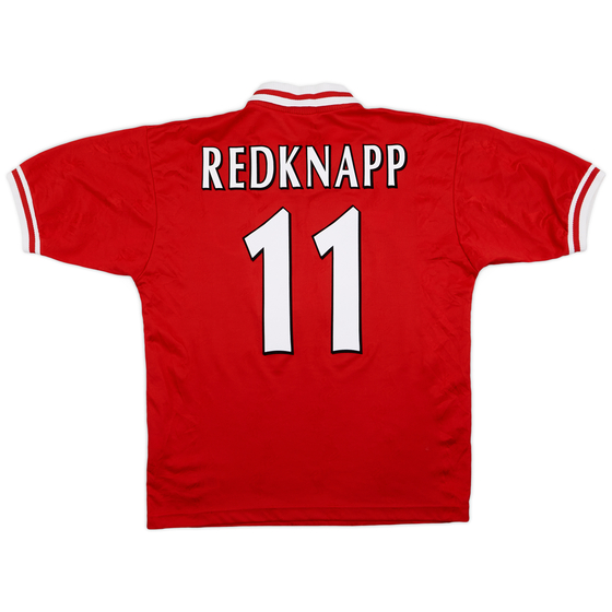 1996-98 Liverpool Home Shirt Redknapp #11 - 8/10 - (M)
