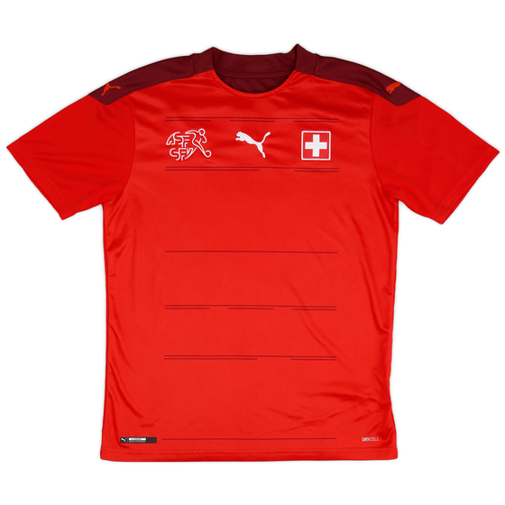 2020-21 Switzerland Home Shirt - 9/10 - (S)