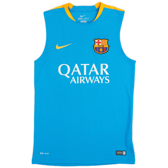 2015-16 Barcelona Nike Training Vest - 9/10 - (S)
