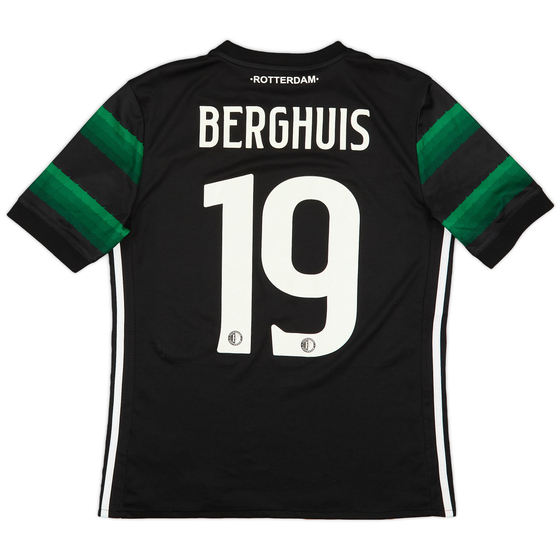 2017-18 Feyenoord Away Shirt Berghuis #19 - 9/10 - (XL.Boys)