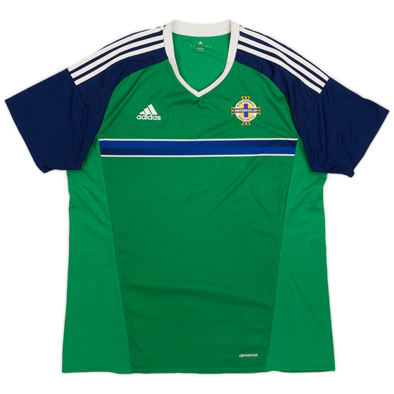 2016-17 Northern Ireland Home Shirt - 8/10 - (XL)
