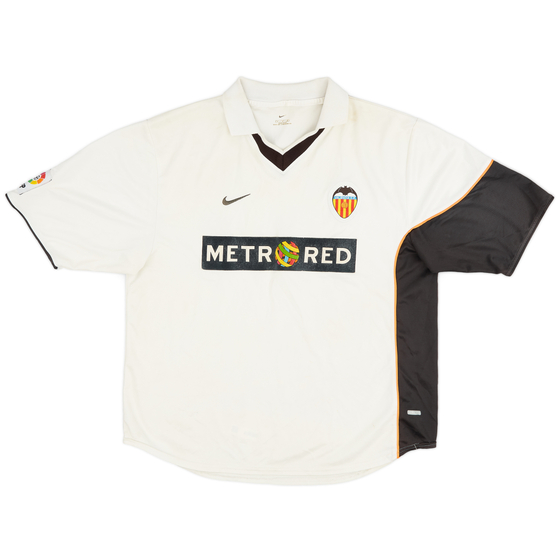 2001-02 Valencia Home Shirt - 5/10 - (L)