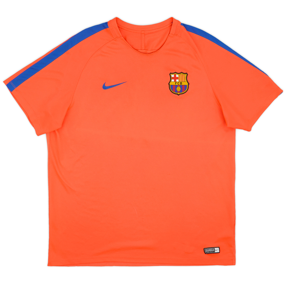 2016-17 Barcelona Nike Training Shirt - 6/10 - (XL)