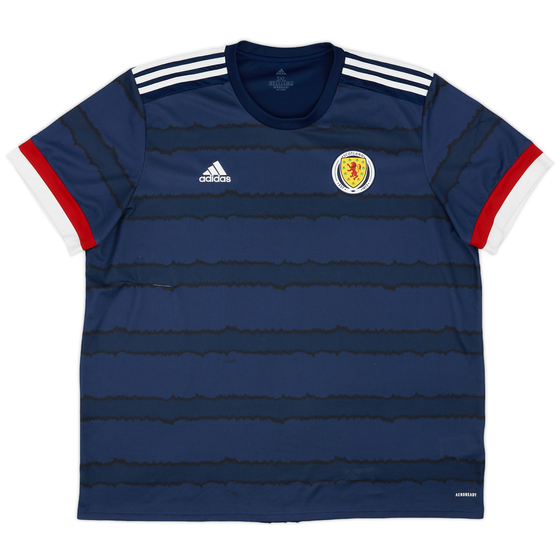 2020-22 Scotland Home Shirt - 7/10 - (3XL)