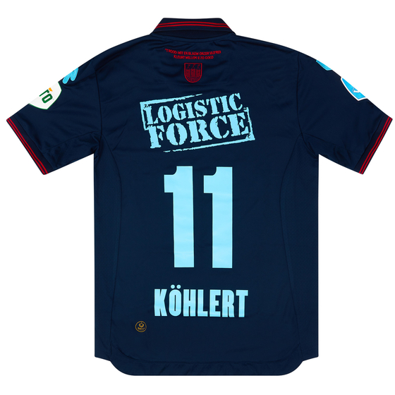 2020-21 Willem II Match Issue Third Shirt Kohlert #11 (v Ajax)