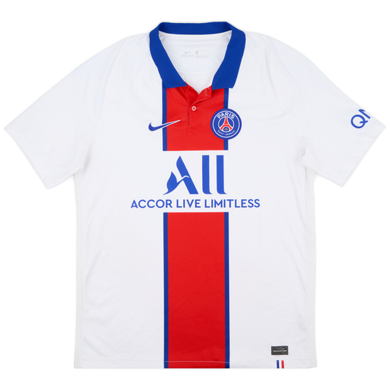 2020-21 Paris Saint-Germain Away Shirt - 9/10 - (L)