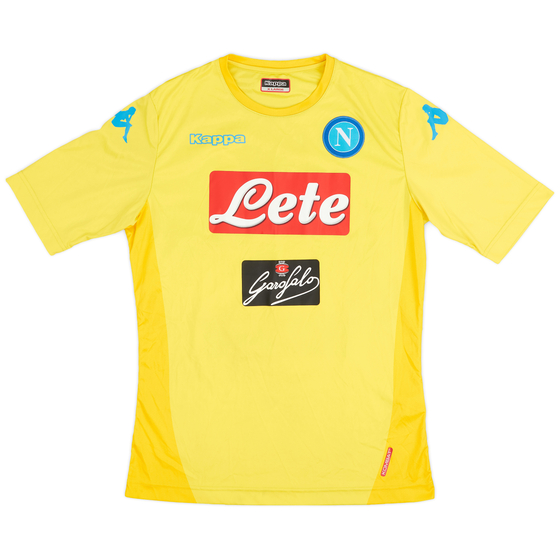 2017-18 Napoli Away Shirt - 9/10 - (XL)