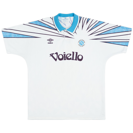 1991-93 Napoli Away Shirt - 8/10 - (XL)