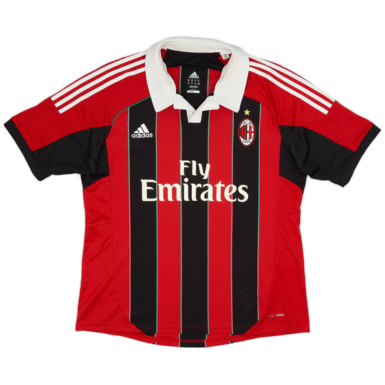 2012-13 AC Milan Home Shirt - 6/10 - (XL)