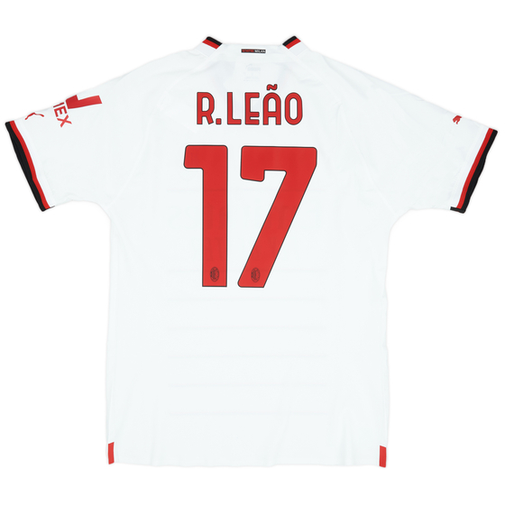 2022-23 AC Milan Authentic Away Shirt R.Leão #17