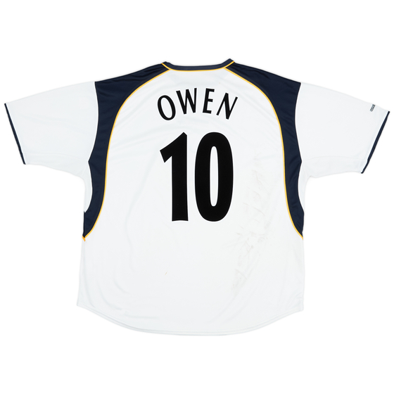 2001-03 Liverpool Away Shirt Owen #10 - 5/10 - (XXL)