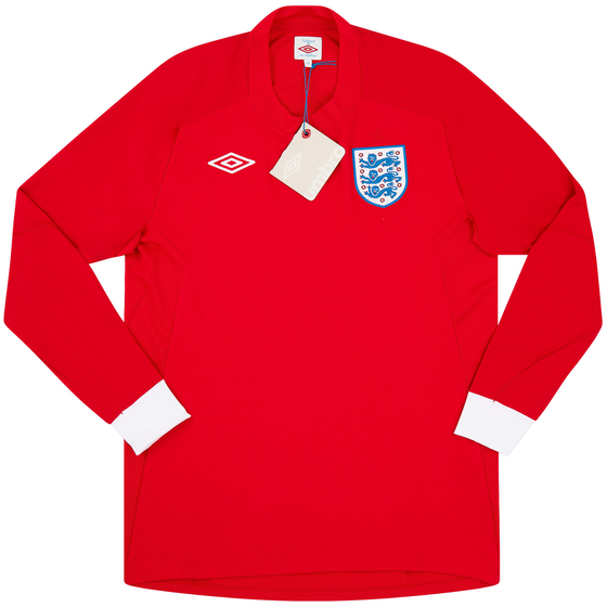 2010-11 England Away L/S Shirt
