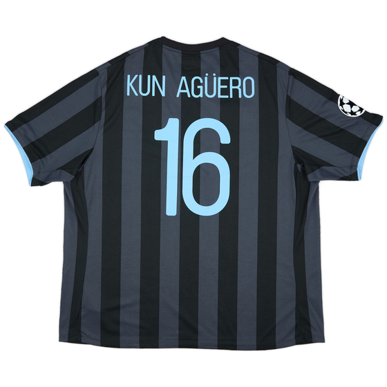 2012-13 Manchester City Third Shirt Kun Aguero #16 (3XL)
