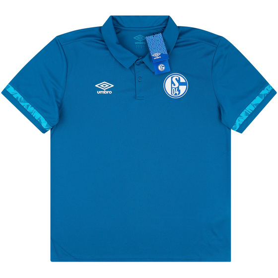 2020-21 Schalke Umbro Polo T-Shirt (S)