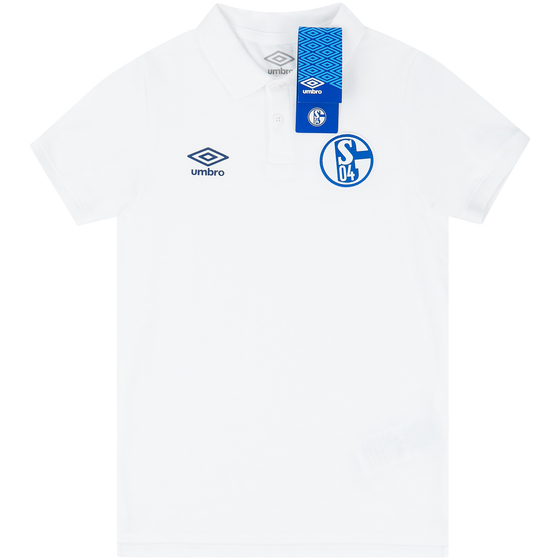 2020-21 Schalke Umbro Travel Polo T-Shirt (KIDS)