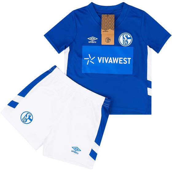 2021-22 Schalke Home Shirt & Shorts Kit (BABY)