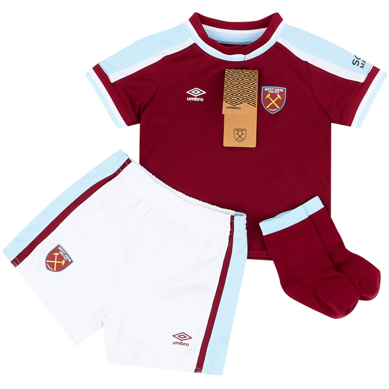 2021-22 West Ham Home Full Kit - NEW - (BABY)