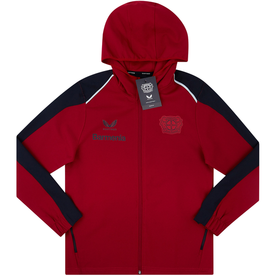 2022-23 Bayer Leverkusen Castore Travel Hooded Jacket (KIDS)