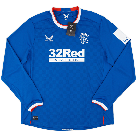 2022-23 Rangers Home L/S Shirt
