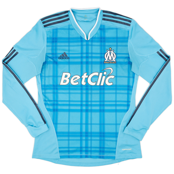 2010-11 Olympique Marseille Authentic Formotion Away L/S Shirt - 8/10 - (L)
