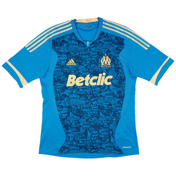 2011-12 Olympique Marseille Authentic Formotion Away Shirt - 8/10 - (XL)