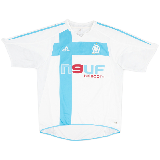 2004-05 Olympique Marseille Home Shirt - 7/10 - (L)