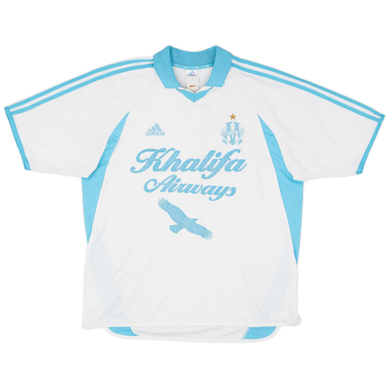 2001-02 Olympique Marseille Home Shirt - 8/10 - (XL)