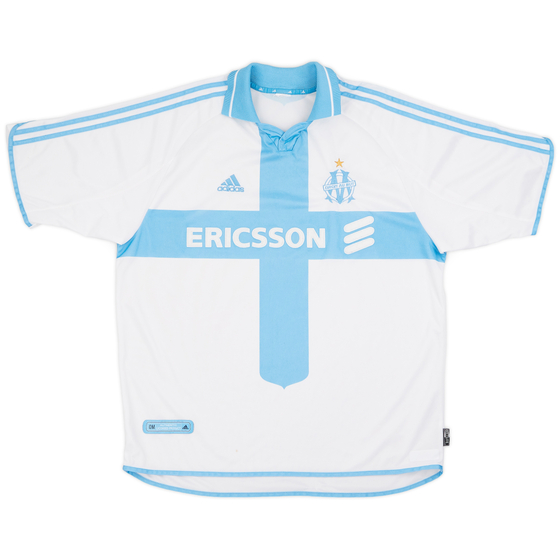 2000-01 Olympique Marseille Home Shirt - 7/10 - (XL)