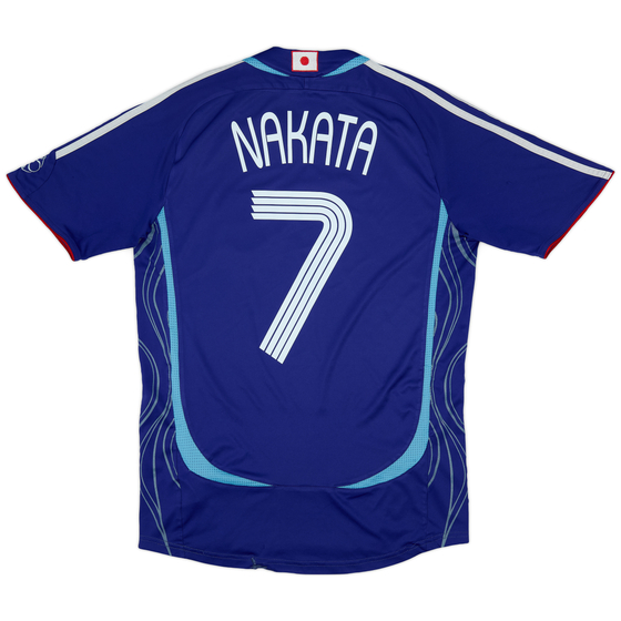 2006-08 Japan Home Shirt Nakata #7 - 6/10 - (S)