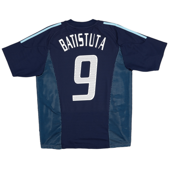2002-03 Argentina Away Shirt Batistuta #9 - 9/10 - (L)