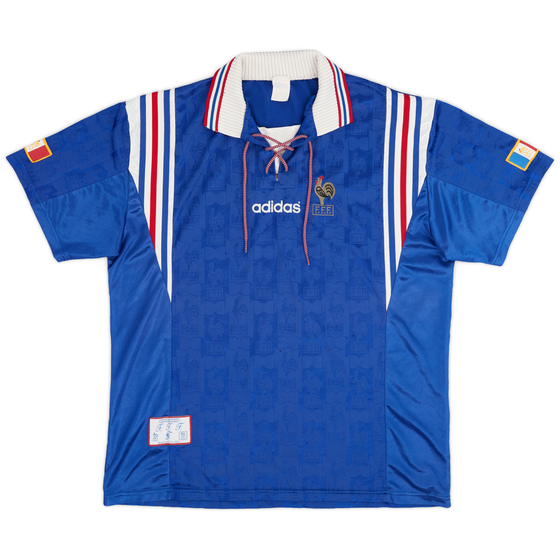 1996-98 France Home Shirt - 6/10 - (L)