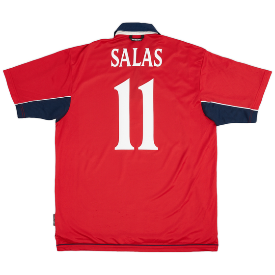 2000-01 Chile Home Shirt Salas #11 - 9/10 - (L)