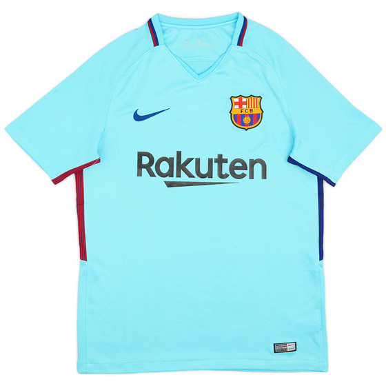 2017-18 Barcelona Away Shirt - 9/10 - (S)