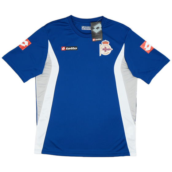 2011-12 Deportivo Lotto Training Shirt