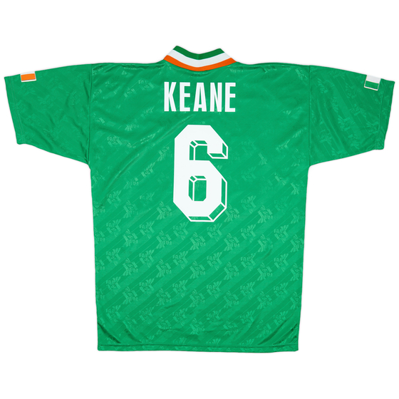 1994 Ireland Home Shirt Keane #6 - 9/10 - (M)