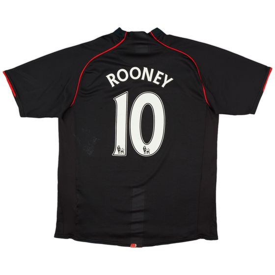 2007-08 Manchester United Away Shirt Rooney #10 - 4/10 - (L)