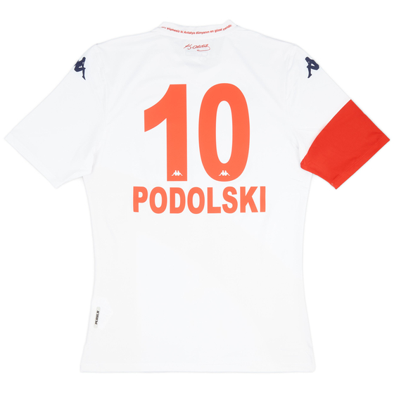 2020-21 Antalyaspor Away Shirt Podolski #10 (XL)