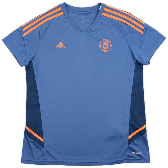 2022-23 Manchester United adidas Training Shirt - 9/10 - (XL.Boys)